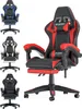Herná stolička s opierkou na nohy - ergonomická herná Náhľad obrázku produktu 10