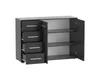 2er SET Schwebetürenschrank FLORENCE mit Spiegel 150 cm und Produktbild-Vorschau 5