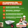 GARDEBRUK® Schubkarre 100 Liter bis 250kg Luftreifen mit Produktbild-Vorschau 9