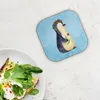 Mr. & Mrs. Panda Untersetzer für Gläser Pinguin Blumen - Produktbild-Vorschau 2