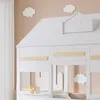 Hausbett mit Bücherregal, Dach, Lattenrost, Rausfallschutz, Produktbild-Vorschau 7