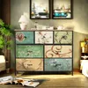 Komoda retro ProximaX z 7 szufladami - Pionowa wieża do Podgląd zdjęcia produktu 2