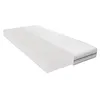 A white mattress shown from a diagonal angle. Produktbild-Vorschau