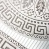 Glänzender Designerteppich mit Orientalischem Muster in Produktbild-Vorschau 6