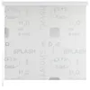 vidaXL Duschrollo 100x240 cm Splash-Design Produktbild-Vorschau 2