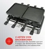 Bourgini Gourmet Raclette Grill Plus – 8 Personen – Produktbild-Vorschau 2