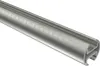 A close-up, angled view of a metal curtain rod with a brushed finish. Produktbild-Vorschau
