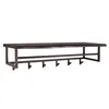 Hoyz - Garderobe Yucon - 6 Haken - Hutablage - Massives Produktbild-Vorschau 3