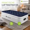 Juskys Luftmatratze Sapri M in Blau-Weiß - 1 Personen Produktbild-Vorschau 2