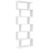 Bücherregal WL5.691 70 x 23,5 x 190,5 cm weiß | Standregal Produktbild-Vorschau 1