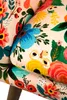 Excelsa Fiori Frida fauteuil polyester et bois 70.5x65x83 Voir les images du produit 6