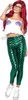 A woman wearing a mermaid costume. Produktbild-Vorschau