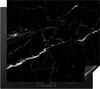 KitchenYeah© Herdabdeckplatte Marmoroptik - Schwarz - Luxus Produktbild-Vorschau 1