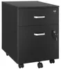 tectake® Rollcontainer Vagur mit 2 Schubladen für Dokumente Produktbild-Vorschau 1