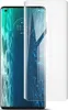 A screen protector is shown on top of a smartphone. Produktbild-Vorschau