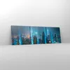Bild auf Leinwand - Leinwandbild - Stadt Nacht Straße - Produktbild-Vorschau 4