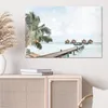 DEQORI Glasbild Echtglas 90x60 cm 'Flucht ins Paradies' Produktbild-Vorschau 4
