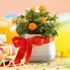 Lechuza Yula Pflanzgefäß weiß / Pistaziengrün 13872 Produktbild-Vorschau 7