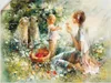 ARTland Wandbild, selbstklebend Picknick Größe: 120x90 cm Produktbild-Vorschau 1