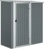 vidaXL Capanno per attrezzi Grigio 180,5x97x209,5 cm Anteprima dell’immagine prodotto 1