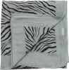 Baumwolltuch - Zebra grau - schwarz - quadratisches Tuch Produktbild-Vorschau 4