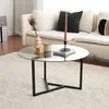 Skye Decor, Trio sehpa / şeffaf temperli cam S402, Produktbild-Vorschau 1