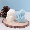 Silikonformen Gießformen Ostern,Niedlich Hase Kerzenformen Produktbild-Vorschau 6