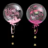 Priehľadný balón Deco, 60 cm Náhľad obrázku produktu 4