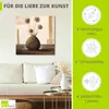 ARTland Leinwandbild Goldene Vasen II Größe: 30x30 cm Produktbild-Vorschau 2