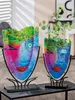 Casablanca by Gilde Glasart ovale Designvase Face Twinkle, Produktbild-Vorschau 2