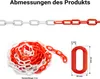 Wiltec Absperrkette 5 m lang mit Ø 6 mm, robuste Produktbild-Vorschau 3