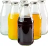 gouveo 6er Set Saftflasche 500 ml mit Schraub-Deckel Produktbild-Vorschau 1