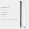 A black and a white stylus pen are shown next to their specifications. Produktbild-Vorschau