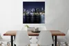 MuchoWow® Poster New York - Licht - Skyline 75x75 cm - Wand Produktbild-Vorschau 2
