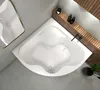 ECOLAM Badewanne Eckbadewanne Acrylwanne SELMA 150 x 150 cm Produktbild-Vorschau 11