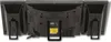 The back view of a black ROXX Stereoanlage MC 201 with two speakers attached. Produktbild-Vorschau