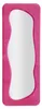 FURNLUX Espejo de pared modelo Theodor, color rosa, 40 cm / Vista previa de la imagen del producto 1