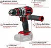 EINHELL Professional Akku-Schlagbohrschrauber TP-CD 18/80 Produktbild-Vorschau 2