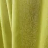 Bavlnená záclona s machovo zelenými záložkami 150x250 Náhľad obrázku produktu 3