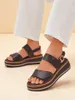 Royalfashion Damensandalen mit dickerer Sohle Tulipp, Größe Produktbild-Vorschau 3