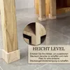 Betterhöhungen 4er Set aus Holz,Möbelriser 10cm hoch für Produktbild-Vorschau 7