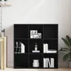 vidaXL Bücherregal Eiche Schwarz 98x29x97,5 cm Produktbild-Vorschau 3