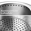 BPT Feuerschale Outdoor-Kamin aus Edelstahl,Tragbare Produktbild-Vorschau 2