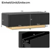 Merax Couchtisch mit 2 Schubladen und geriffelter Front, Produktbild-Vorschau 9