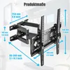 TV Wandhalterung für 65 zoll /55 zoll/ 50 zoll / 43 zoll / Produktbild-Vorschau 7