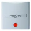 Berker Hotelcard-Schaltaufsatz m. Aufdruck und roter Linse Produktbild-Vorschau 2