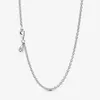 Pandora Damen-Halskette 45cm Silber, schlichtes Design ohne Produktbild-Vorschau 3