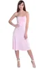 Damen Bandeau Bandeaukleid Sommer Kleid; Puderrosa L/XL Produktbild-Vorschau 3