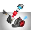 An exploded diagram of a vacuum cleaner, showing its internal components and airflow. Voir les images du produit