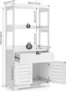 Mondeer Hochschrank Badschrank Badezimmerschrank mit Produktbild-Vorschau 9